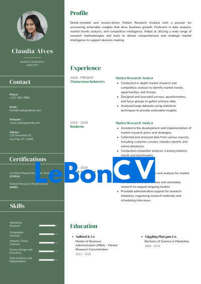 CV Ingénieur Modèle 18